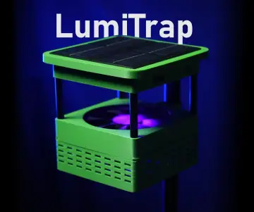 LumiTrap : 3D-Printed Solar UV Bug Trap-Eco Friendly