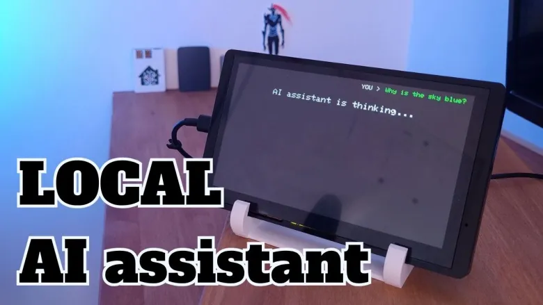 Loacal Private AI Assistant with CrowPanel Advance