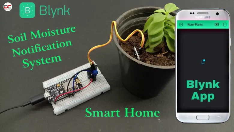 NodeMCU ESP8266 Soil Moisture Monitoring