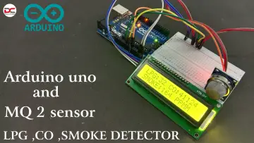 MQ2 Gas Sensor  to monitor  LPG , CO, smoke and also monitor