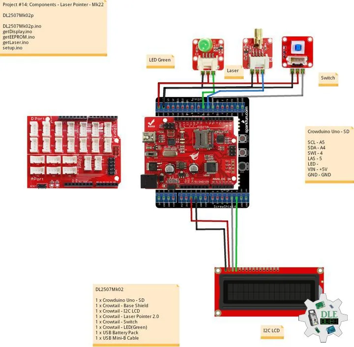Project #14: Components - Laser Pointer - Mk22