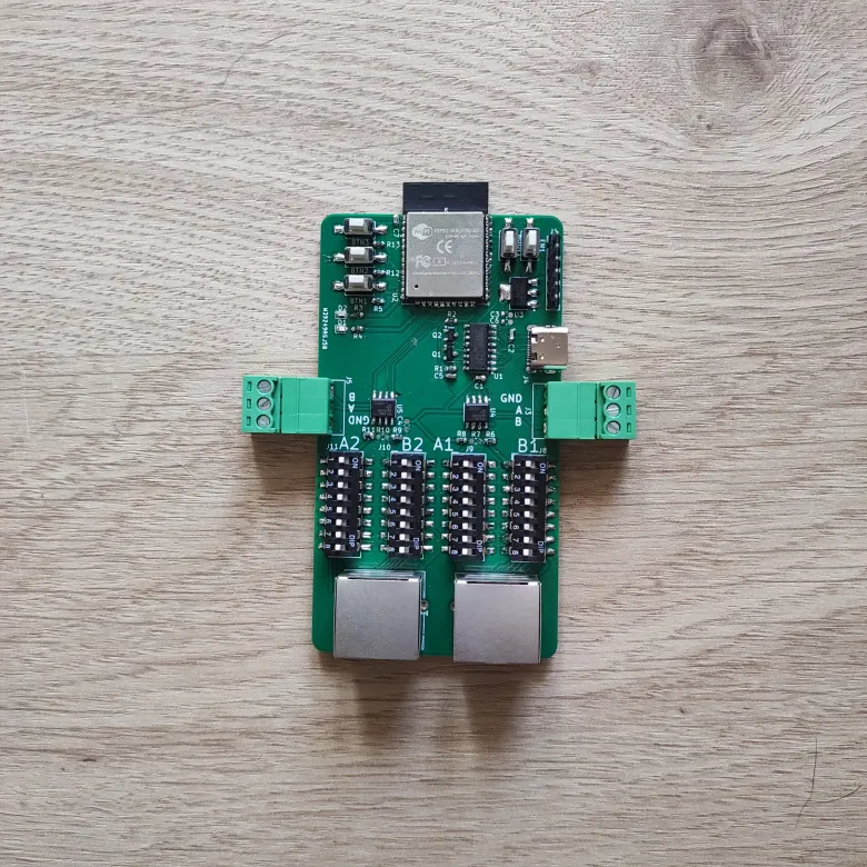 ESP32 RS485 Hacker Suite – Sniff, Inject, Control
