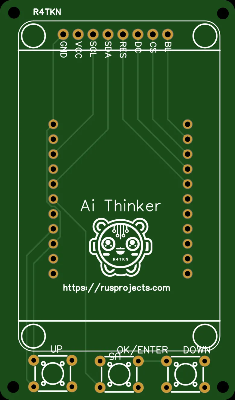 R4TKN BW16 Dual-Band Wi-Fi Deauth  2.4/5 GHz