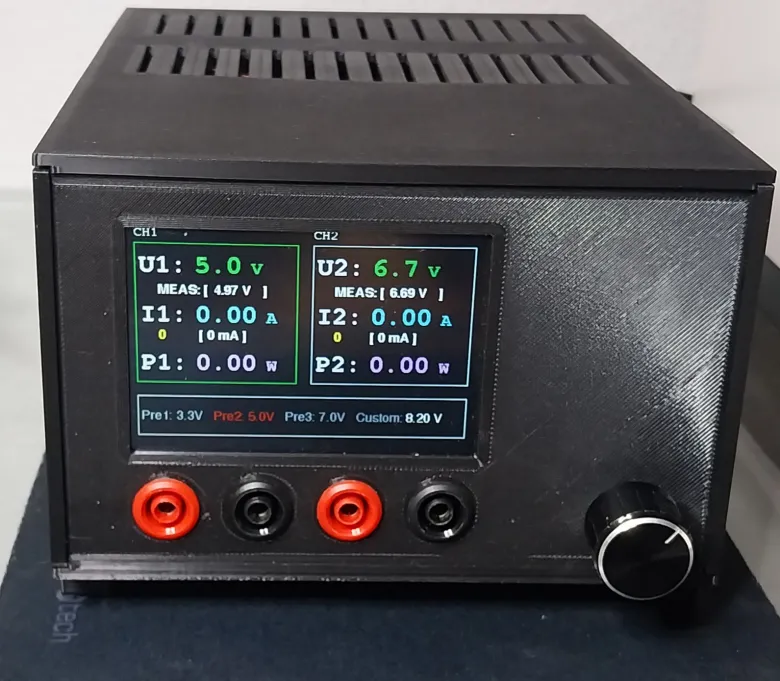 Smart Lab Power Supply with ESP32
