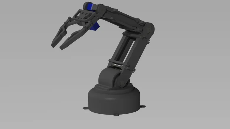 4-axis Omega robot manipulator