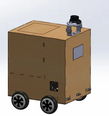 Autonomous Sidewalk Delivery Robot