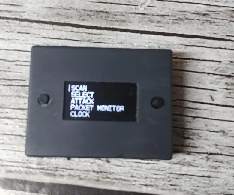 Mini Wi-Fi Deauther with OLED Screen (ESP-01 Edition)