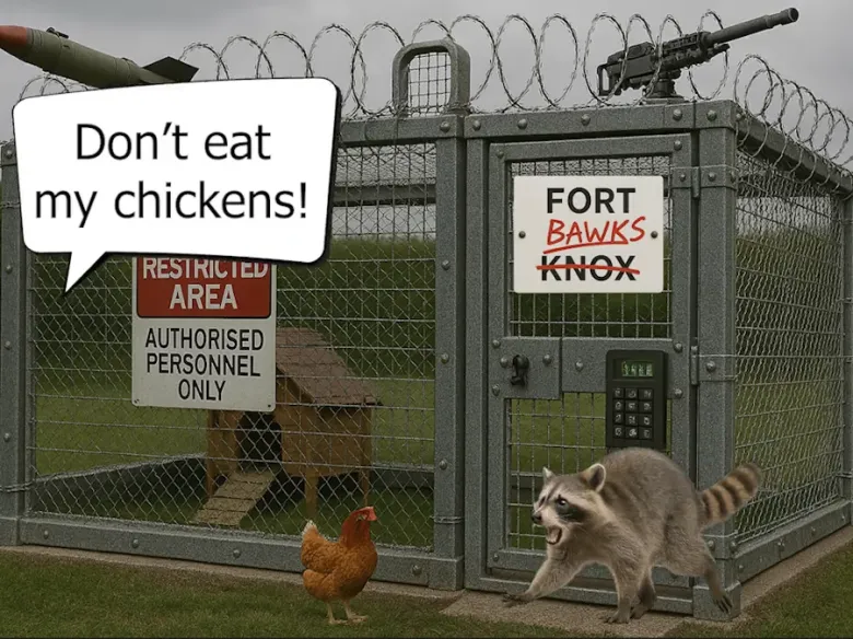 Chicken Guardian - Scaring Off Predators w Object Detection