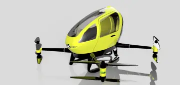 Future in the Sky: EHang 184 3D Printed Air Taxi