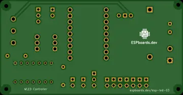 ESP-LED-03 Audio-Reactive WLED Controller 5-24V Led Strips