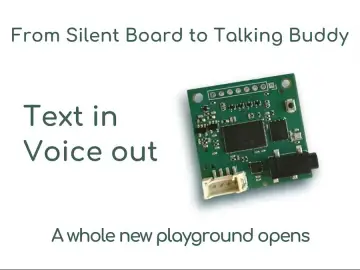 The First Neural Speech Module for Makers: tinyTTS kit