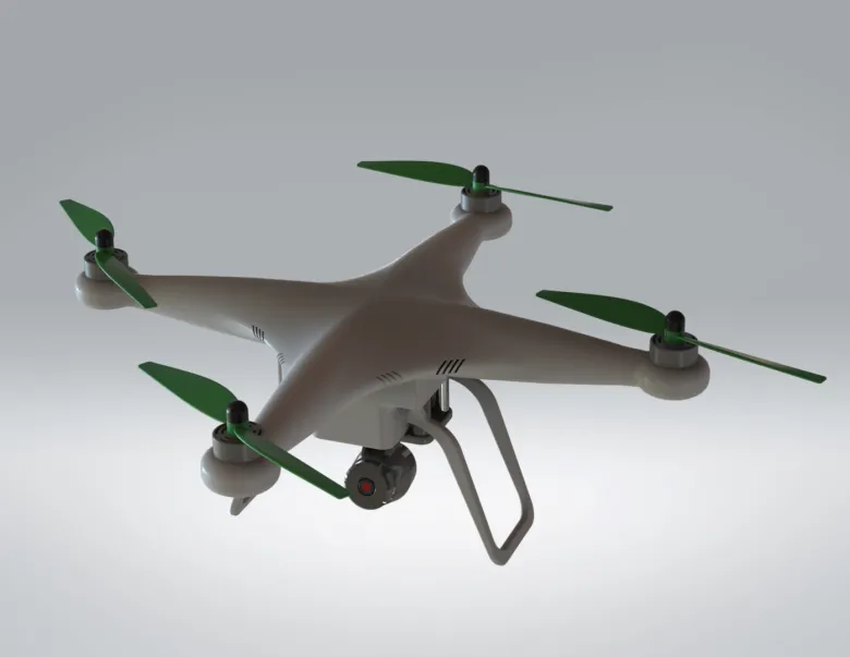 Smart Aerial Drone for Precision Monitoring and Control
