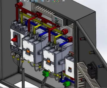 Smart Star-Delta Electrical Control Panel