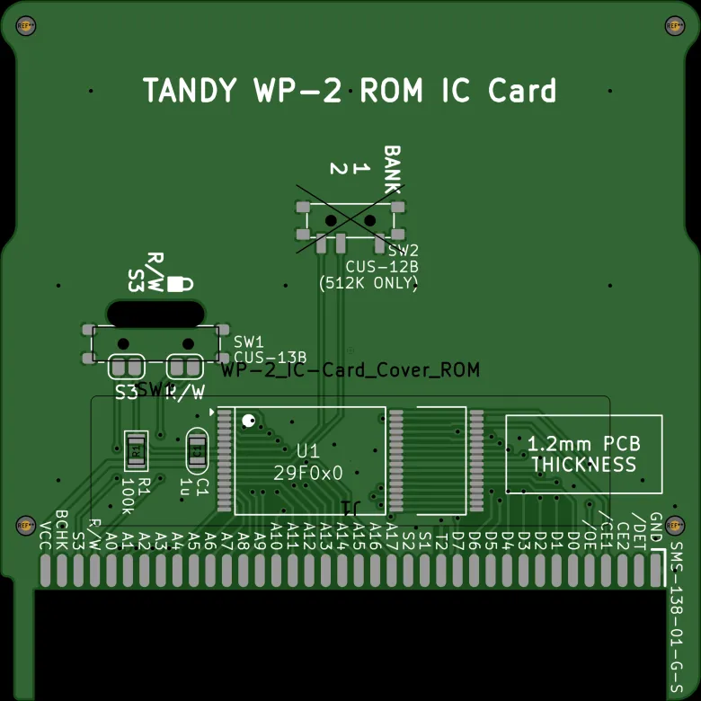 FLASH ROM IC-Card for TANDY WP-2
