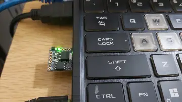 ATTiny85 mouse jiggler