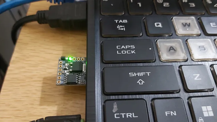 ATTiny85 mouse jiggler