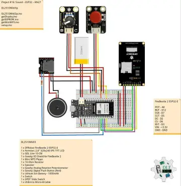 Project #16: Sound – ESP32 – Mk27