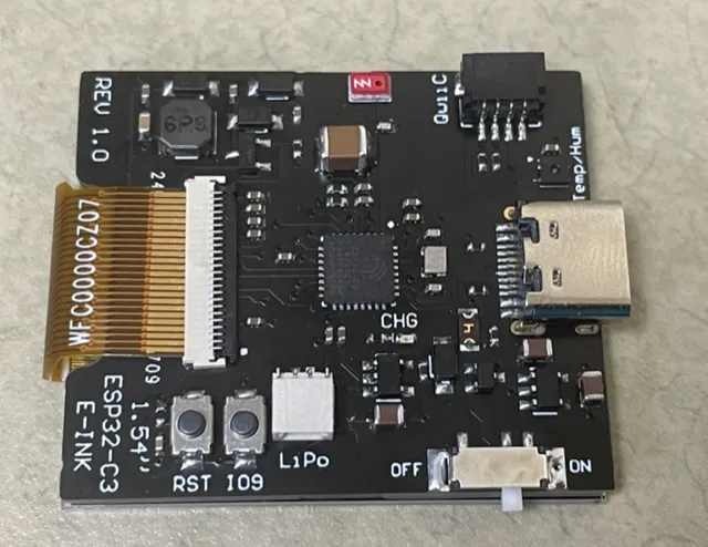 ESP32-C3 1.54inch E-ink
