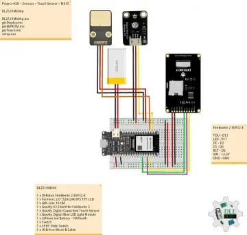 Project #28 – Sensors – Touch Sensor – Mk15