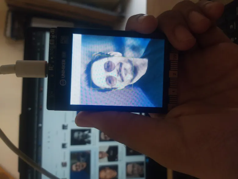 Face Recognition System on Unihiker K10 (ESP32-S3)