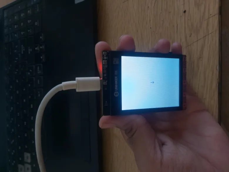 Unihiker K10 Gesture-Based Direction Display (ESP32-S3)