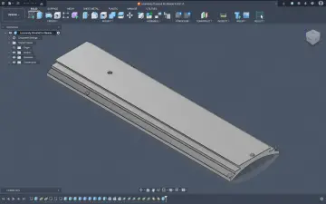 Low profile Losmandy Dovetail for Meade 8 inch SCT