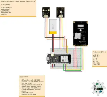 Project #28 – Sensors – Digital Magnetic Sensor – Mk16