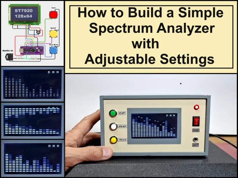 How to Build a Simple Audio Spectrum Analyzer