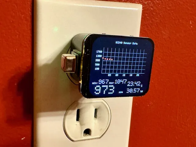 ESP32 S3 CO2 Monitor