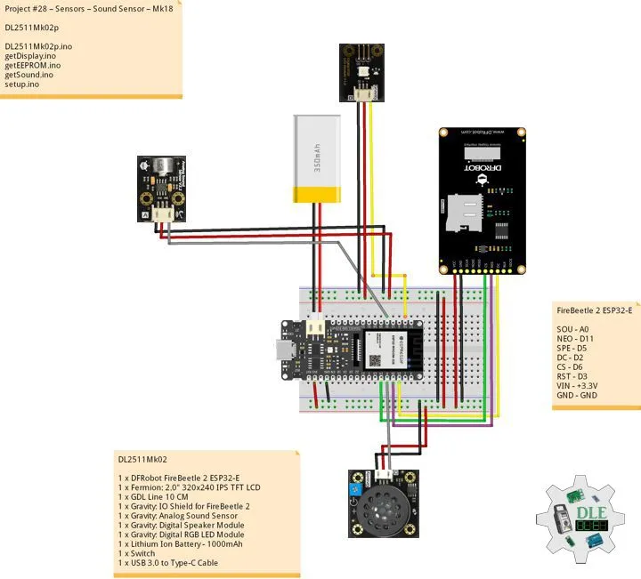 Project #16: Sound – Sound Sensor – Mk28