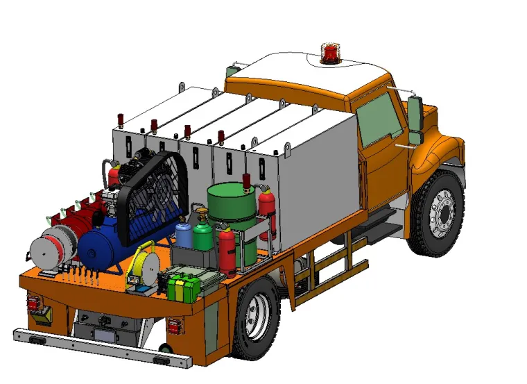 ???????? Maintenance & Lube Truck – Mechanical CAD Design