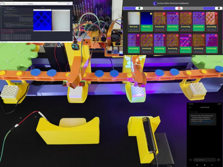 AI-driven Plastic Surface Defect Detection via UV-exposure