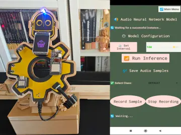 Multi-Model AI-Based Mechanical Anomaly Detector w/ BLE