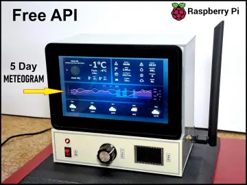 Build a 5-Day forecast Raspberry Pi Weather Dashboard