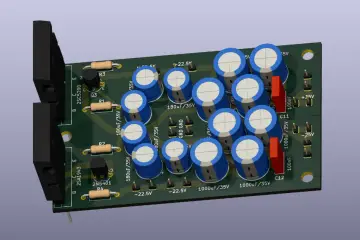Ripple filter, hum reduction for audiophile power amplifier