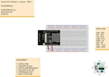 Project #12: Robotics - Camera - Mk31