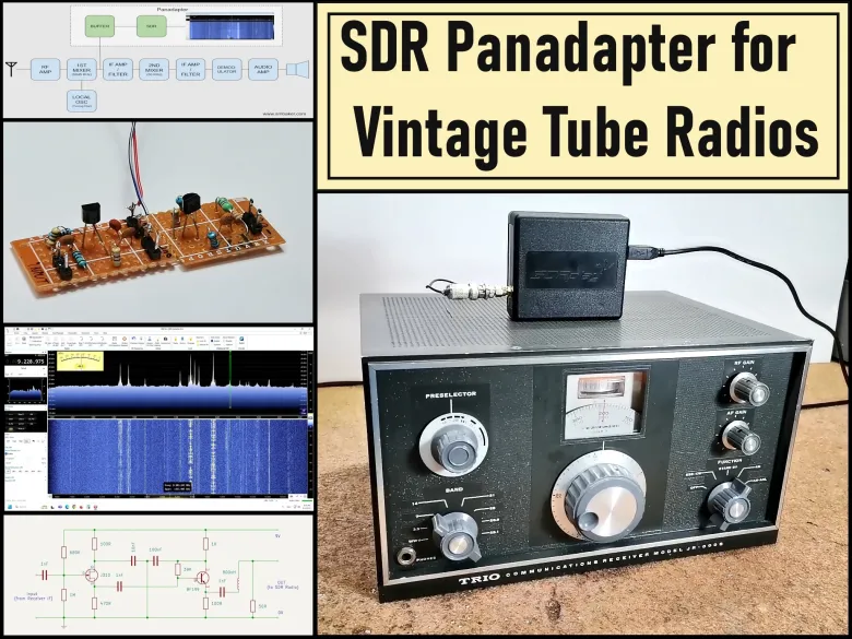SDR Panadapter for Vintage Tube Radios – Step-by-Step Tutori