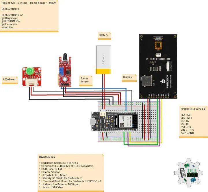 Project #28 – Sensors – Flame Sensor – Mk29