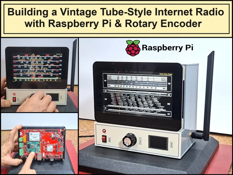 Building a Vintage Tube-Style Internet Radio with Raspberry
