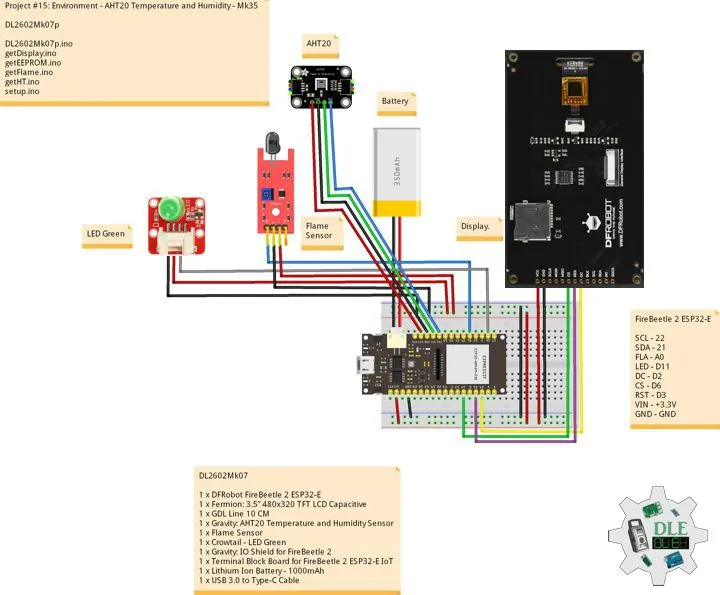Project #15: Environment - AHT20 Temperature and Humidity -