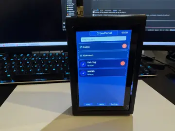 CrowPanel Touch Mesh Messenger