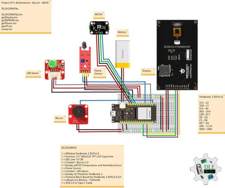 Project #15: Environment - Buzzer - Mk36