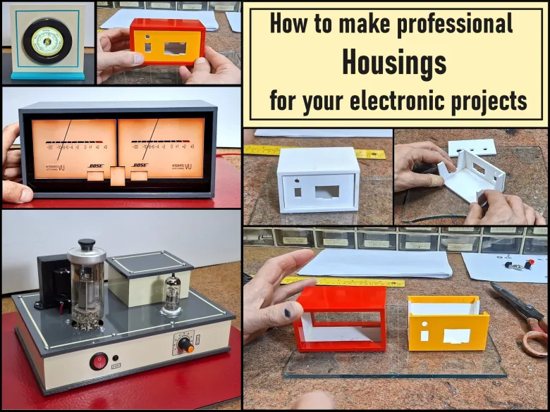 How to make Professional Enclosures for your Electronic Proj