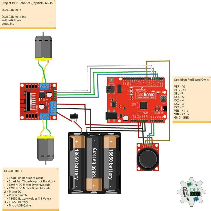 Project #12: Robotics - Joystick - Mk35