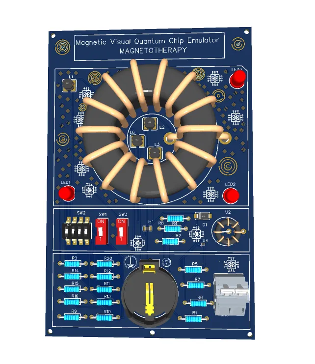 Magnetic Visual Quantum Chip Emulator (FINISHED)