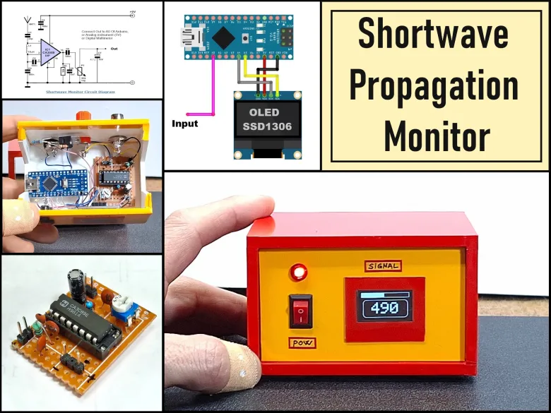 DIY Shortwave Propagation Monitor - Measure Ionosphere Condi