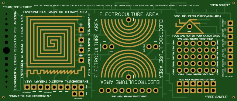 ENVIRONMENTAL ENERGY RESONATOR PCB ANTENNA (Prototyping PCB)