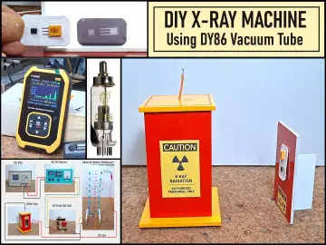 DIY Miniature X-Ray Machine using a TV Vacuum Tube DY86