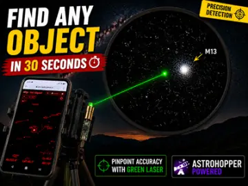 DIY Green Laser Night Sky Object Finder