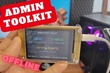 Admin Pocket Toolkit Offline on ESP32